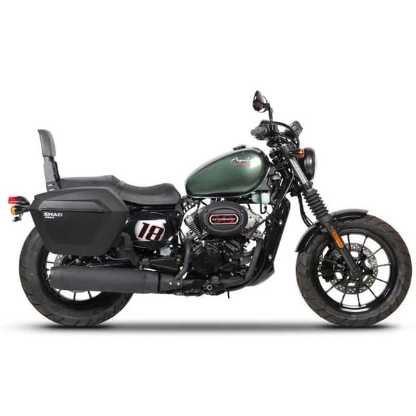 Shad Exclusive 3p Hyosung Gv 125 Aquila Side Sager Montering Hyosung Gv 125 Aquila Sort
