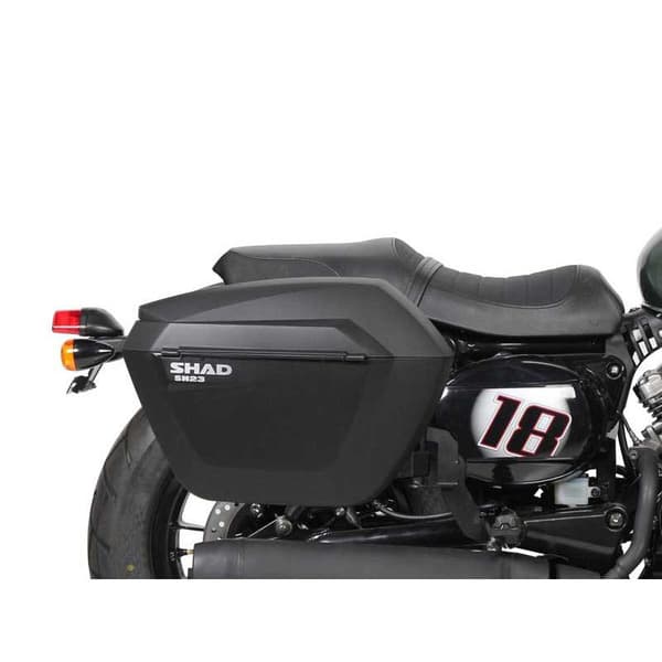 Shad Exclusive 3p Hyosung Gv 125 Aquila Side Sager Montering Hyosung Gv 125 Aquila Sort