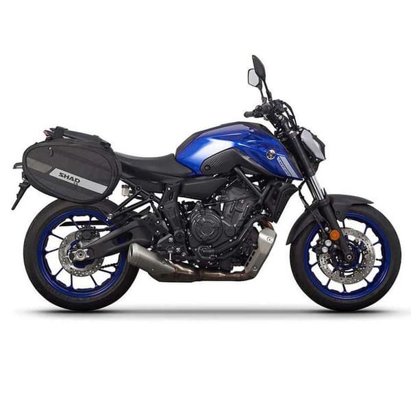 Shad Tilpasning Af Sidetaske Yamaha Mt07 14 Sort