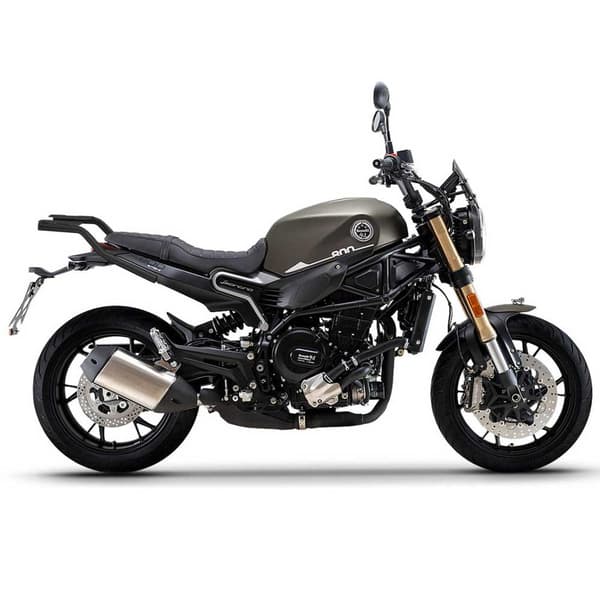 Shad Yläkotelon Takakiinnitys Benelli Leoncino 800/trail Hopeinen