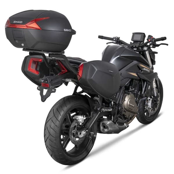 Shad Satulalaukkujen Kiinnitys Qjmotor Srv 700 Hopeinen