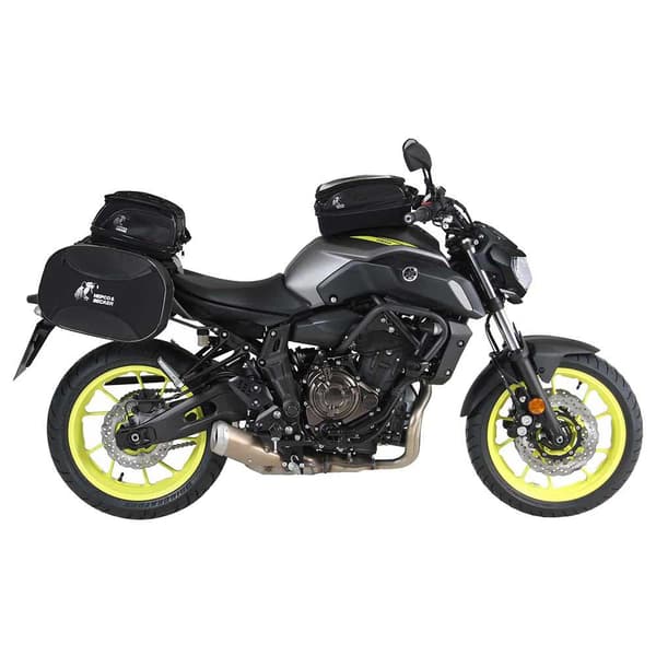 Hepco Becker Monteringsplade Sportrack Yamaha Mt-07 21 6704571 00 01 Sort