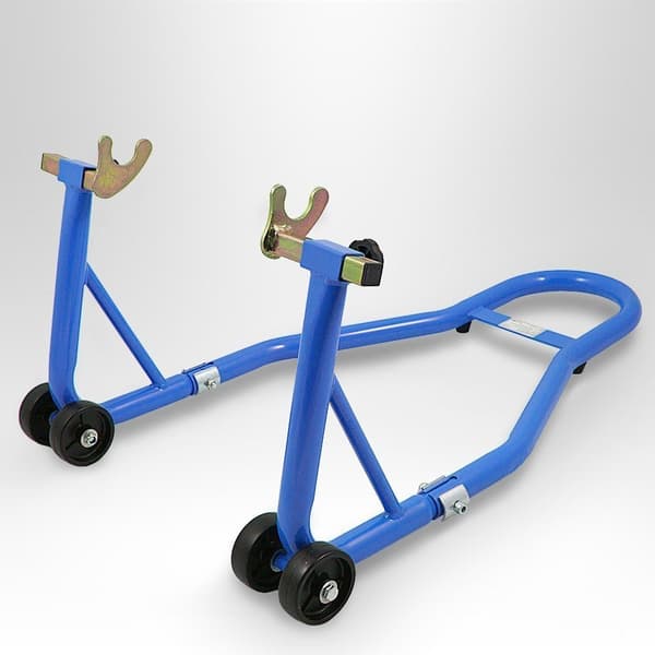 Sæt motorcykel donkrafte, bag/for, sæt motorcykel stativer, 2 stk
