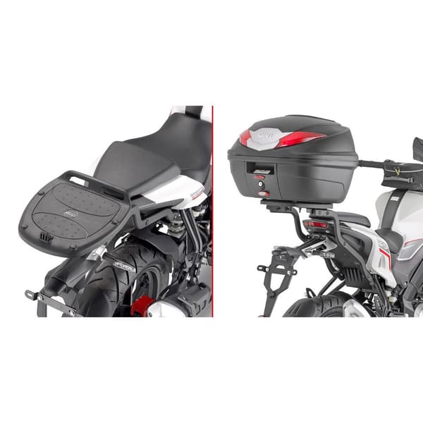Givi Monolock Yläkotelon Takatelineen Kiinnitys Keeway Rkf 125 Musta