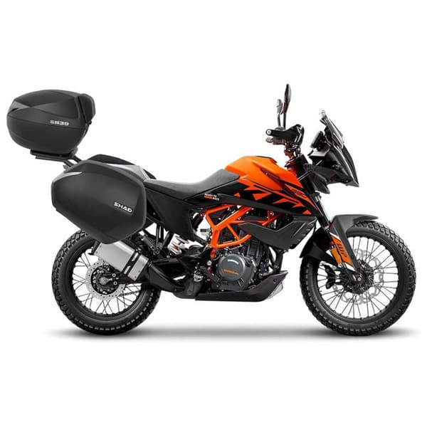 Shad Ktm Duke Adv 390 2020-2022 3p Puolella Tapauksia Asennus Hopeinen