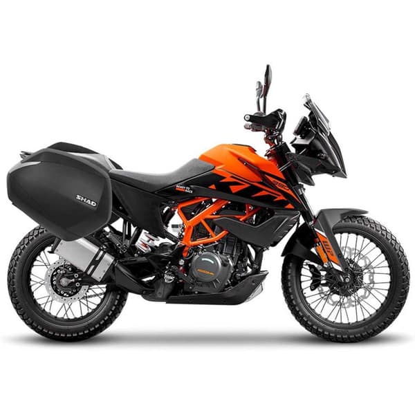 Shad Ktm Duke Adv 390 2020-2022 3p Puolella Tapauksia Asennus Hopeinen