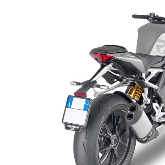 Givi Sadelväskor Montering Triumph Speed Triple Rs 1200 21 Silver
