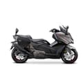 Miniatyrbild 3 av 4: Shad Kymco Ak 550 Premium 2023 3p Sida Fall Passande Silver