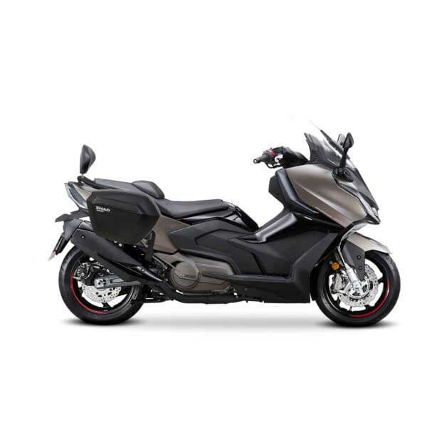 Shad Kymco Ak 550 Premium 2023 3p Sida Fall Passande Silver