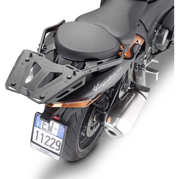 Givi Takakiinnitys Suzuki Hayabusa 1300 2021-2023 Monokey/monolock Adaptor Hopeinen