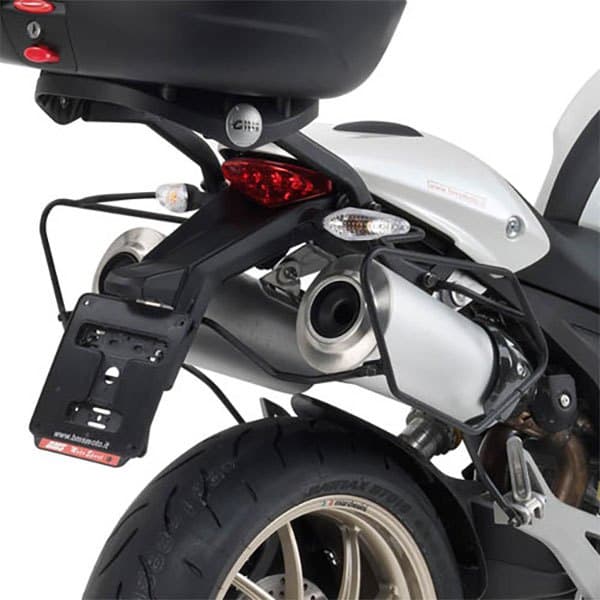 Givi Pehmeä Sivulaukkupidike Ducati Monster 696/796/1100 Musta
