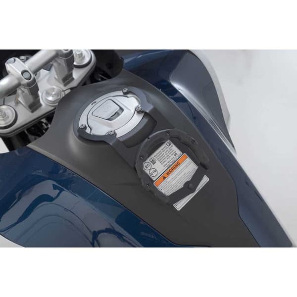 Sw-motech Pro Cf Moto 800mt 21 Polttoainesäiliön Rengas Hopeinen