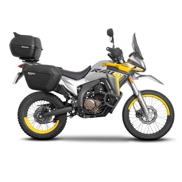 Shad Voge 300 Rally 2023 Ylälaukku Taka Asennus Hopeinen