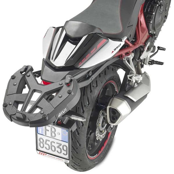 Givi Honda Cb 750 Hornet Yläkotelon Takakiinnitys Hopeinen