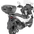 Miniatyrbillede 2 af 2: Givi Zontes 350 E 2023 Top Case Bagmontering Søvfarvet