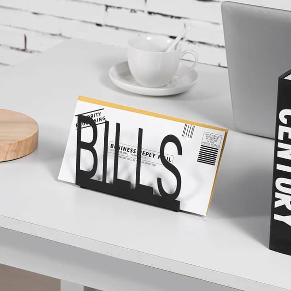 Brev Post Organiserare Metall Mail Organizer Hållare Brevsorterare Lagring