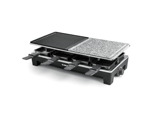 Rommelsbacher RCS 1350, 8 person(er), Plast, Rustfritt stål, 2 zone(s), Sort, Rustfritt stål, Rektangulær, Status