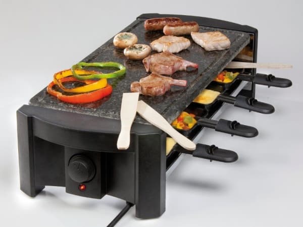 Domo DO9039G, 8 person(er), Sort, Grå, Rektangulær, 1,5 m, 1300 W, 220 -240 V