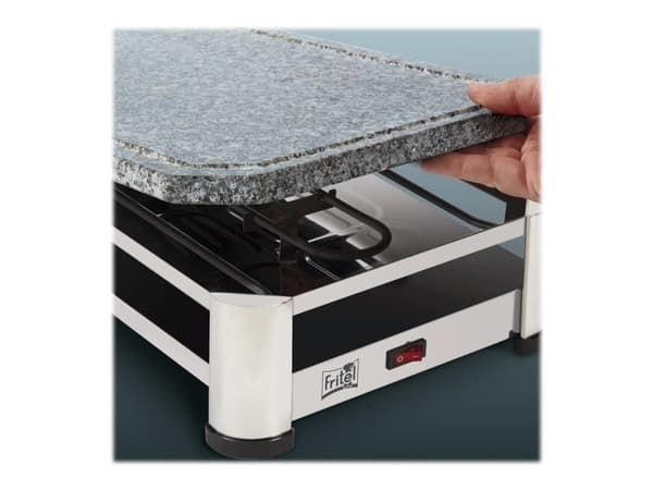 FRITEL SG 2180 - Raclette - 1.5 kW - rostfri stålkrom/svart
