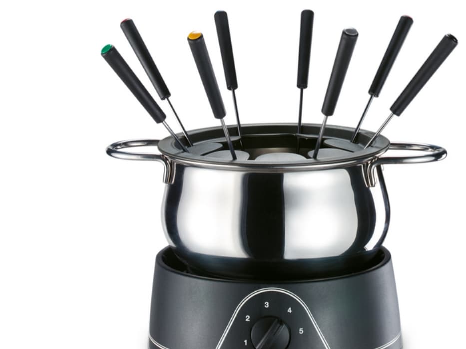 SEVERIN FO 2400 - Fonduegryta - 800 W - svart/krom