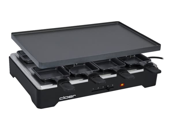 Cloer 6446 - Raclette/grilli - 1,2 kW - lajittelu