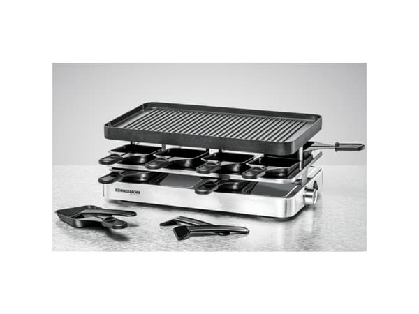 Rommelsbacher Raclette RC 1400 1200W sort