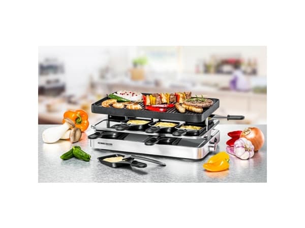 Rommelsbacher Raclette RC 1400 1200W sort