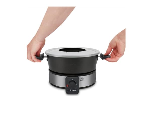 Cloer 6679 - Fonduegryte - 1.5 liter - 1 kW - svart