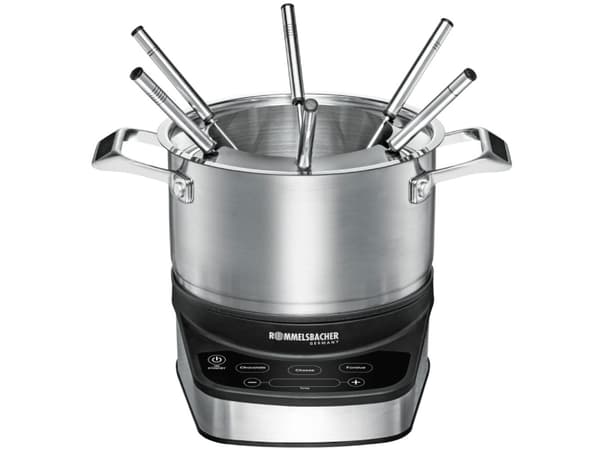 Rommelsbacher F 1200, 6 person(er), 1,5 l, Sort, Rustfritt stål, Rund, Rustfritt stål, Knapper