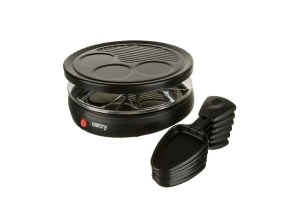 Smørbrødsmaskin Camry Grill CR 6606 Raclette, 1200 W, Sort