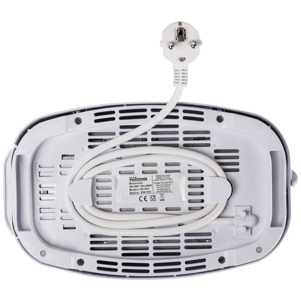 Tristar BR-1013 Brödrost med brödvärmare Vit