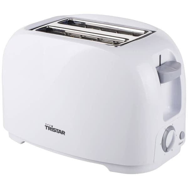 Tristar BR-1013 Brödrost med brödvärmare Vit