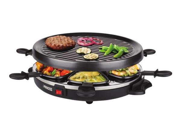 Princess Classic 162725 - Raclette/grill - 800 W - svart