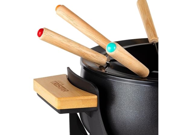 Tristar FO-1108, 8 person(er), 1,5 l, Sort, Rund, Rustfritt stål, Rotasjon