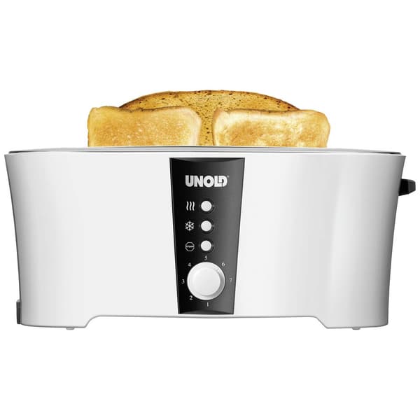 Unold Design Dual Brödrost Cool-Touch-hölje Vit, Svart