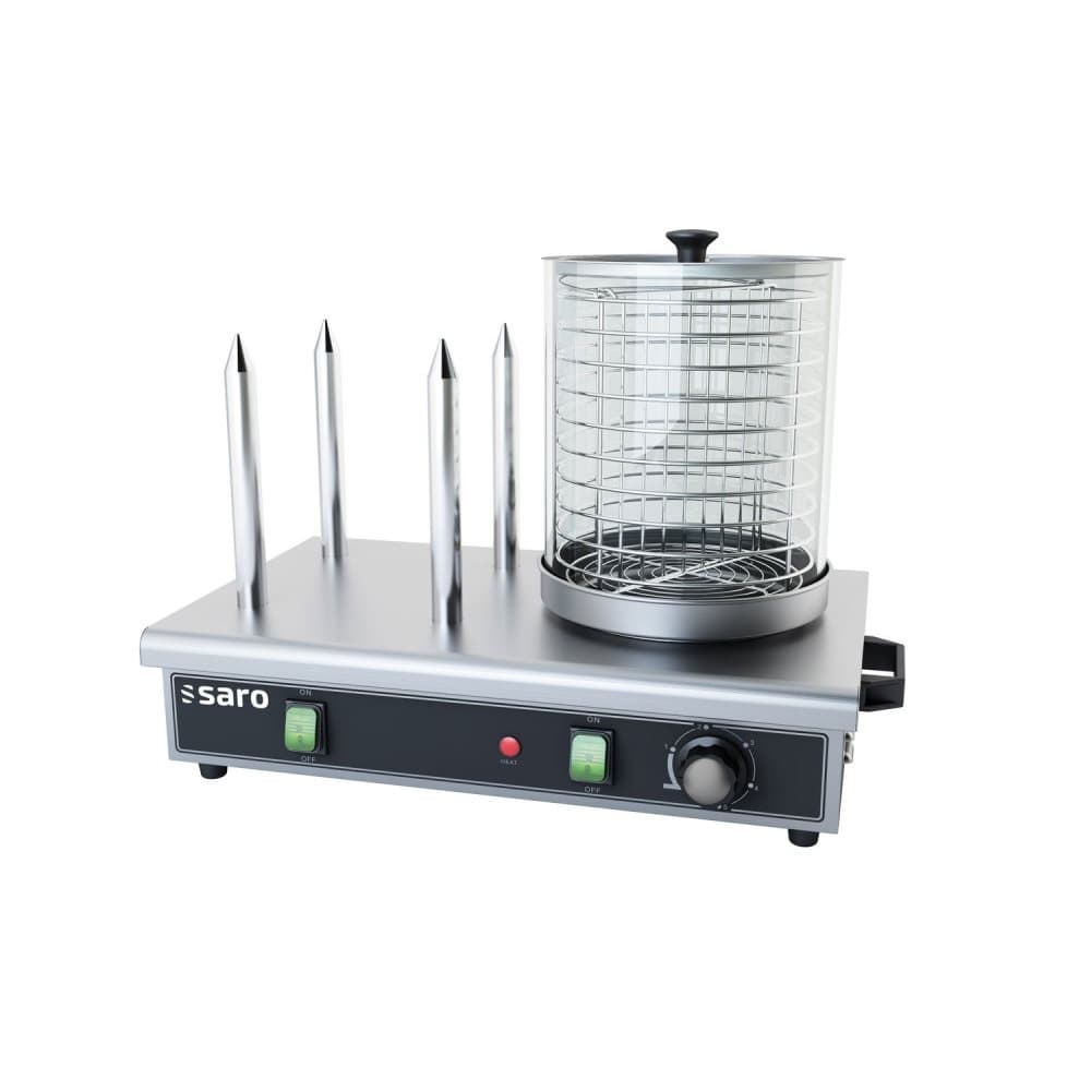 Hotdog maker, korvvärmare - Modell HW 2, rostfritt stål