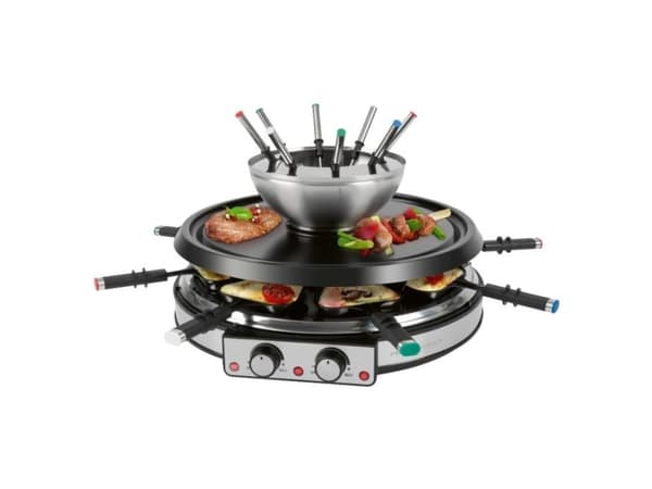 ProfiCook PC-RG/FD, Rustfritt stål, 8 person(er), Rund, Rustfritt stål, Rustfritt stål, Rustfritt stål