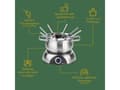Miniatyrbild 5 av 5: Clatronic FD 3783, 8 personer, 1,2 l, Rostfritt stål, Rund, Rotations-, 1400 W
