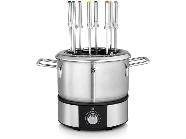 WMF Lono 0415130011, 8 person(er), 1,5 l, Sort, Kromfarget, Rund, Klar, 1400 W