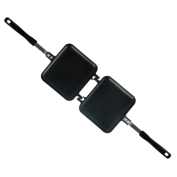Patisse Metalen Tosti-IJzer Antikleef Zwart