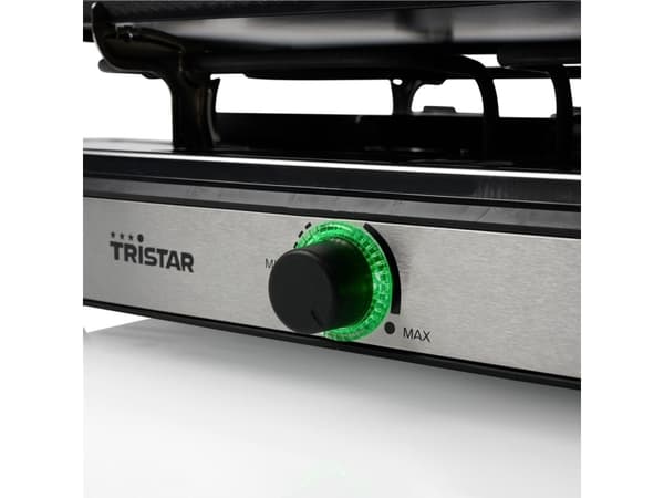 Tristar RA-2748, 1400 W, 230 V, 50 - 60 Hz, 8 stykker, Tristar RA-2748 Raclette 8, reversible grill plate, 8x pans, 1-metre power cord, instructions