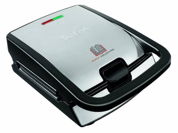 Tefal Snack Collection SW 852 D sandwichtoaster 700 W Sort, Rustfrit stål