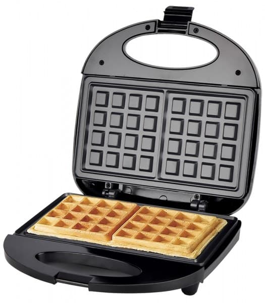 Esperanza EKT008 vaffeljern 2 vafler 1000 W Sort