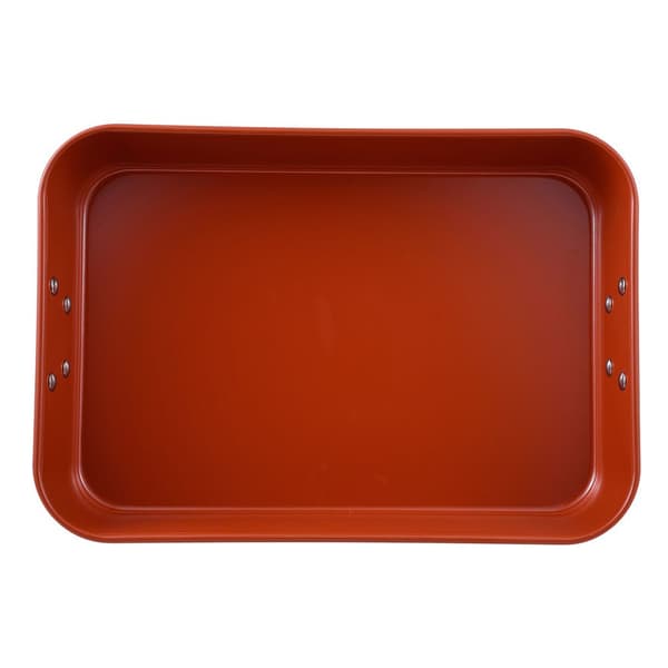 Benetton Grill 40x28x8 Cm Safari Orange
