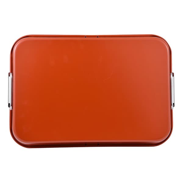 Benetton Grill 40x28x8 Cm Safari Orange