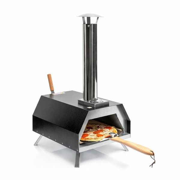 InnovaGoods Pizzaovn med Tilbehør til Perfekt Pizzabagning - Pelletfyret Pizzaovn til Hjemmet.