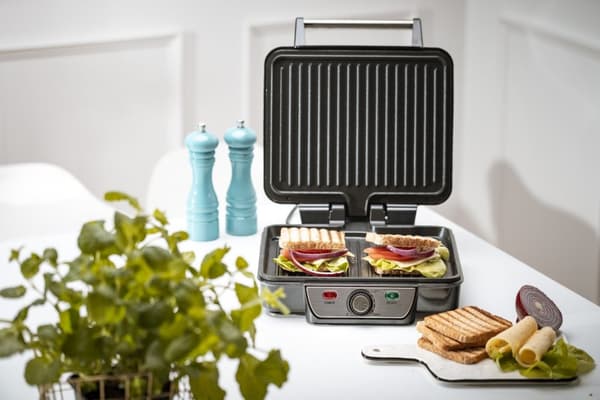 Mesko | MS 3050 | Grill | Kontaktgrill | 1800 W | Svart/rostfritt stål