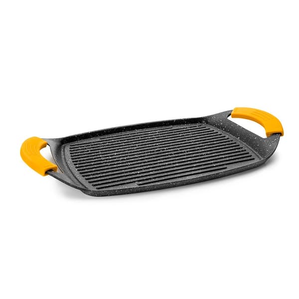 Ibili Basic Stone 36x22.5 Cm Riflet Grillpande