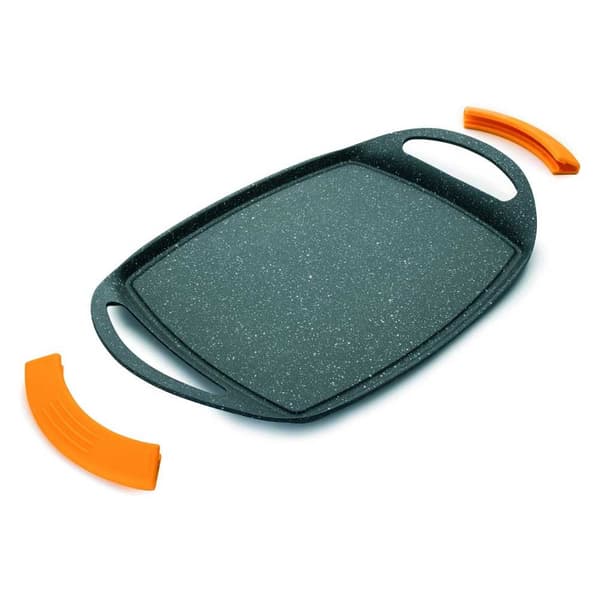 Ibili Basic Stone 47x28.5 Cm Tasainen Grillilevy