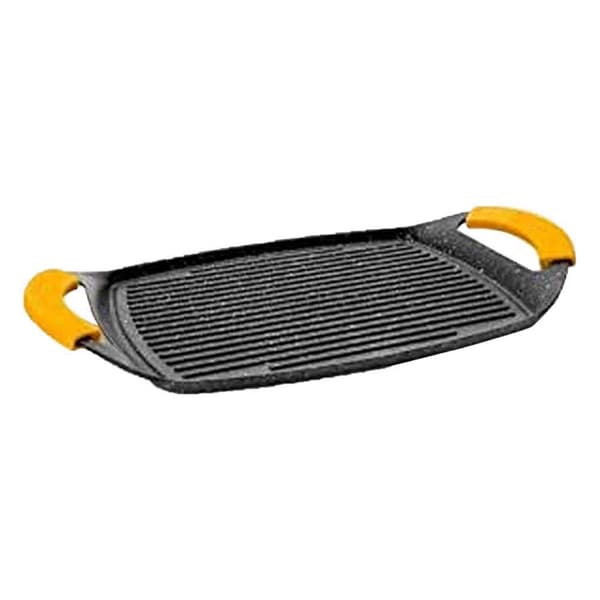 Ibili Basic Stone 47x29 Cm Riflet Grillpande